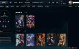 Conta LOL Diamante IV para 2020, 28k Essência Azul