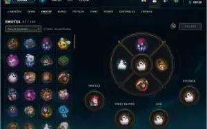 Conta de lol com 1063