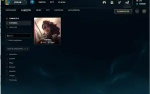 Conta de lol com 1063