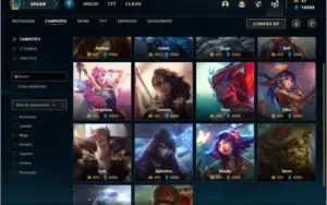 Conta unranked com 145 champs e 152 skins ( MAIN SUP )