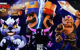 Conta Supercell top com 3 contas muito upadas