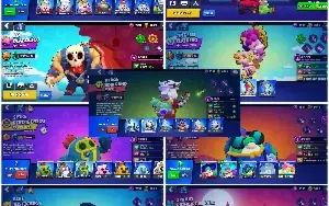 Conta Supercell top com 3 contas muito upadas