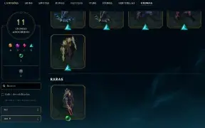 Conta Main Zed - Full Champ -214 Skins - 218 Icone