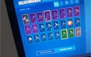 Conta Fortnite +60 Skins +200 Acessórios