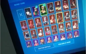 Conta Fortnite +60 Skins +200 Acessórios