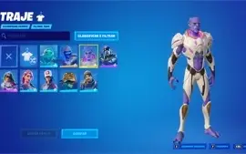 Conta Fortnite com 9 skins e 250 Vbucks