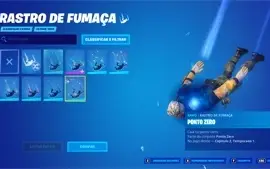 Conta Fortnite com 9 skins e 250 Vbucks