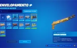 Conta Fortnite com 9 skins e 250 Vbucks