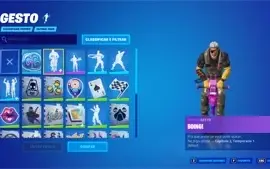 Conta Fortnite com 9 skins e 250 Vbucks