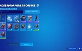 Conta Fortnite com 9 skins e 250 Vbucks