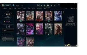 conta mono irelia, platina com 2kk de maestria