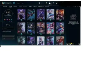 conta mono irelia, platina com 2kk de maestria