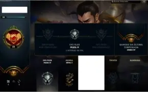 Conta de League of legends 26 campeões 1 skin