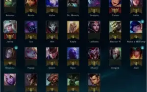 Conta de League of legends 26 campeões 1 skin
