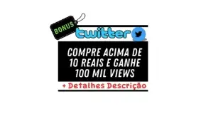 Twitter🎁, Gaste a partir de R$10 e leve brindes que você va