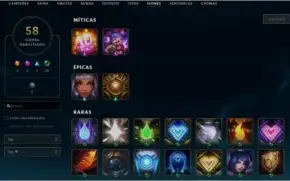 Conta LoL - 2 Skins, ultimate 2 lendárias+ + Valorant Ouro 1
