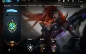 Conta LoL - 2 Skins, ultimate 2 lendárias+ + Valorant Ouro 1