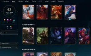 Conta MASTER handlvl +28 −13 varias 43 skins e 78 champs!