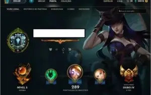 Conta league of legends - Pax Sivir