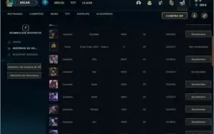 Conta DIAMANTE 4 sem email verificado com 24 champs e 1 skin