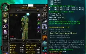 Priest full t10 e pvp + Druid t10 + Shaman wow br 3.3.5