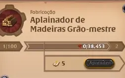 Conta Albion Refino Madeira