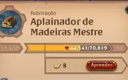 Conta Albion Refino Madeira