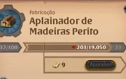 Conta Albion Refino Madeira