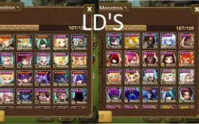 Acc - Yeonhong + Vanessa Varios Nat 4 Ld e Nat5 elementais.