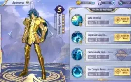 Conta Saint Seiya Awakening A83 Lvl 55 com Alone e bem mais