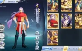 Conta Saint Seiya Awakening A83 Lvl 55 com Alone e bem mais