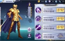Conta Saint Seiya Awakening A83 Lvl 55 com Alone e bem mais