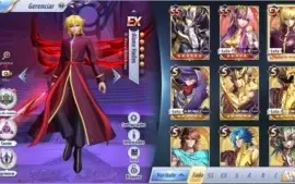 Conta Saint Seiya Awakening A83 Lvl 55 com Alone e bem mais