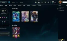 CONTA LOL PLATINA 1 EX DIAMANTE