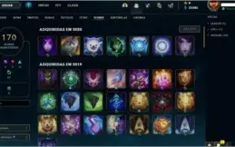 CONTA LOL PLATINA 1 EX DIAMANTE