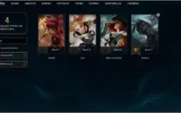 smurf lvl 9 2 SKINS CONTA MAIN SENNA