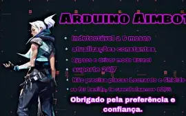 arduino aimbot / Lifetime para Valorant / indetectável a 6 m