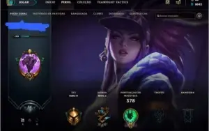 Conta League Of Legends lvl 143