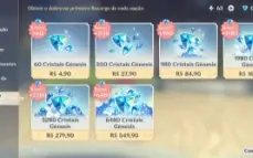 CONTA GENSHIN AR57 - 9x5* & 6 Armas 5* - 27 TIROS, Cyno