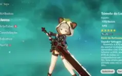 CONTA GENSHIN AR57 - 9x5* & 6 Armas 5* - 27 TIROS, Cyno