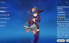 CONTA GENSHIN AR57 - 9x5* & 6 Armas 5* - 27 TIROS, Cyno