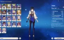 Genshin Impact Ar21- Nahida-Yelan-Mona-Keqing+27Resinas