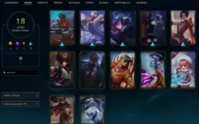Conta Diamante 4. Criada em 2020. LVL 68.