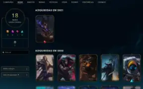 Conta Diamante 4. Criada em 2020. LVL 68.