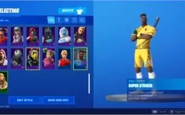 Conta Fortnite, desde 1° Season, +68 skins