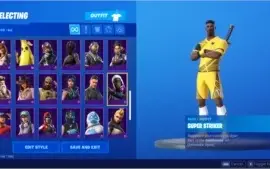 Conta Fortnite, desde 1° Season, +68 skins