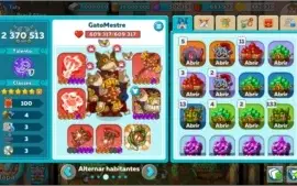 Hustle Castle Lv 100, T 11, 8 Conjuntos antigos