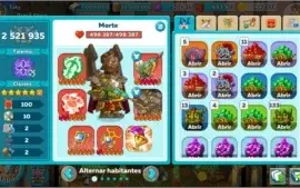 Hustle Castle Lv 100, T 11, 8 Conjuntos antigos