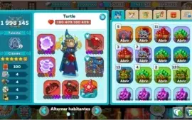 Hustle Castle Lv 100, T 11, 8 Conjuntos antigos