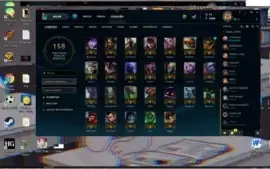CONTA LOL GOLD 4 9 SKINS COM MUITOS CAMPEOES